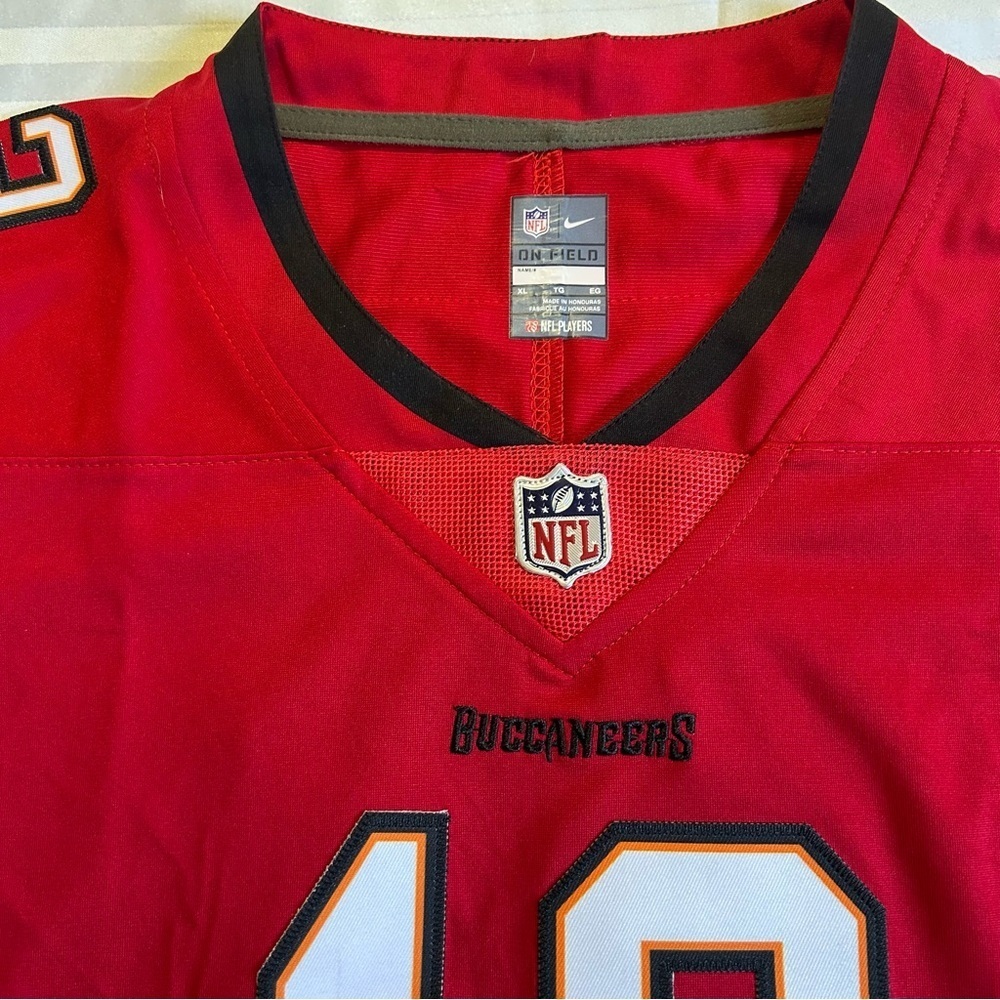 Nike NFL NWT Tampa Bay Buccaneers Tom Brady #12 On-Field Jersey Women’s XL - Picture 6 of 11